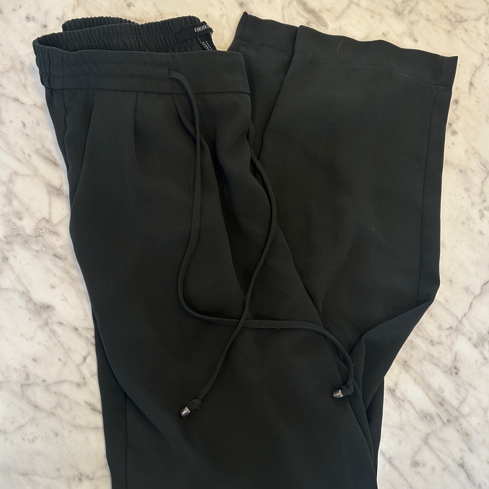 Forever 21 Green Drawstring Pant